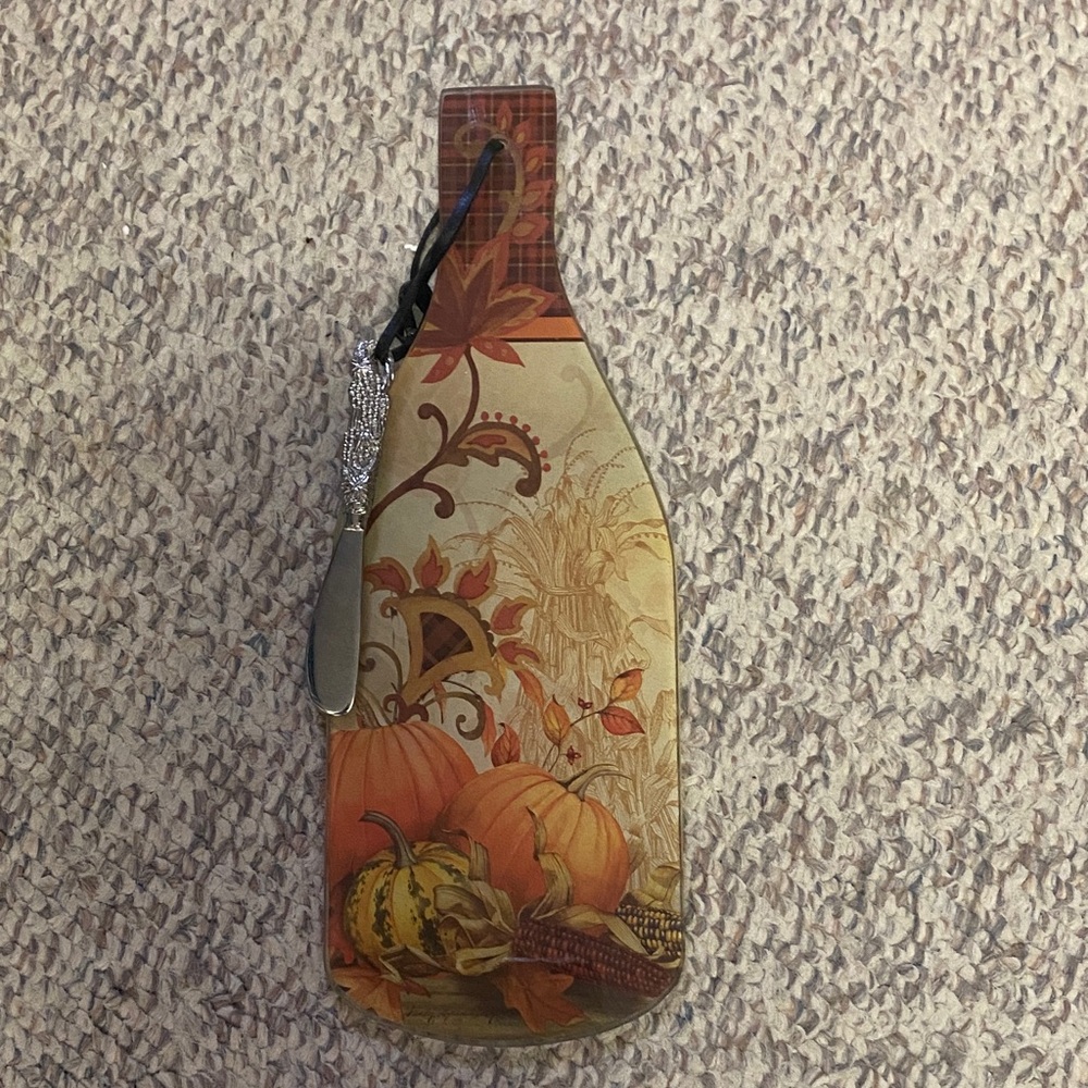 Counter Art Autumn Themed Wine Bottle Cover